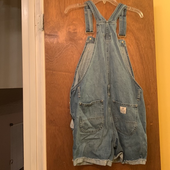 Womens Gap Denim Vintage Short Overalls - Picture 3 of 4